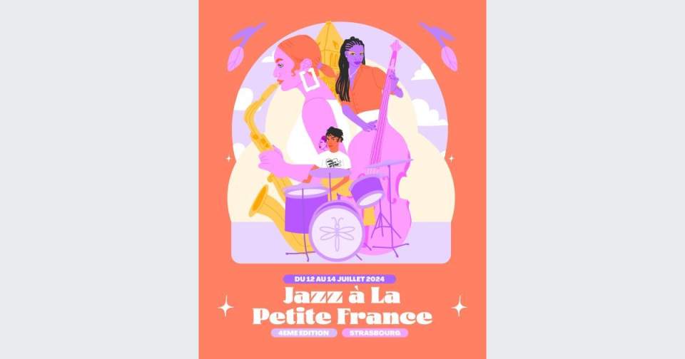 Jazz à la Petite France du 12 au 14 juillet 2024