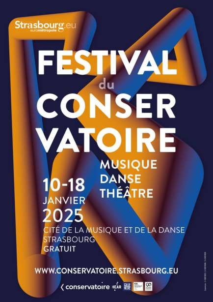 Le Festival du Conservatoire du 10 au 18 janvier 2025 à Strasbourg